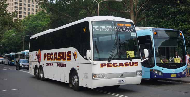 Pegasus Volvo B12BT Coach Design 7552AO & Rover Iveco CB80 39